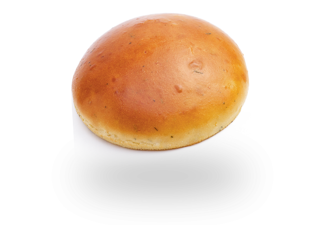 Herb & Garlic Gourmet Hamburger Bun